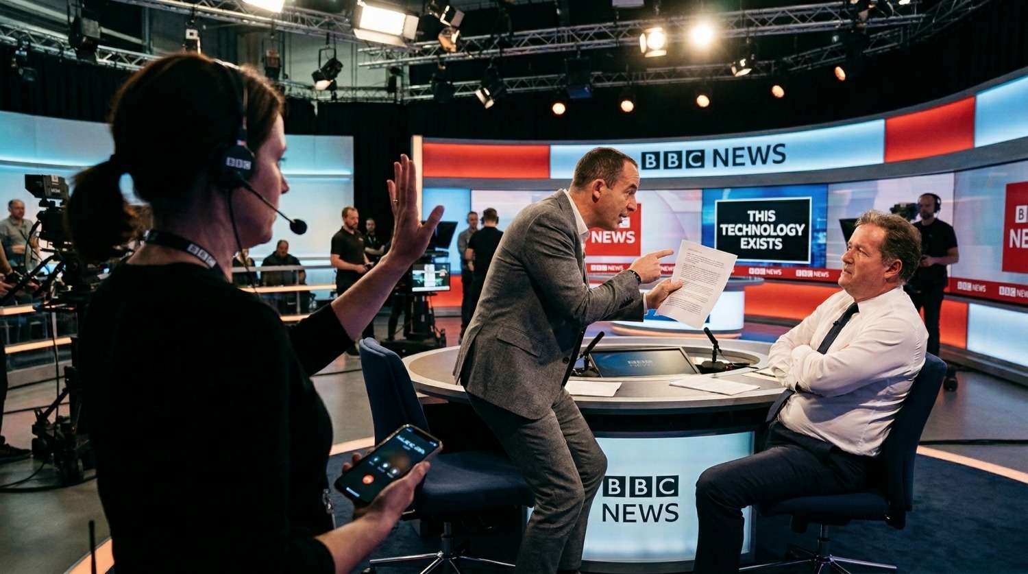 Martin Lewis confronting Governor Bailey on BBC Question Time
